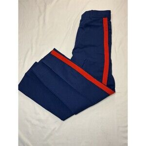 Marine Corps Dress Blue Trousers Pants Men 32R Officer Blood Stripe Wool (32x32)